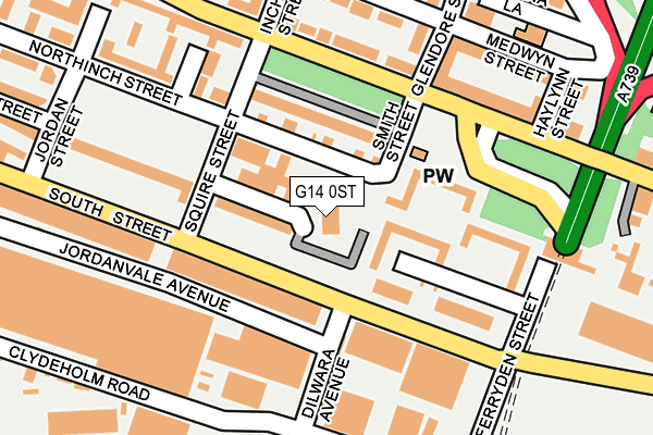 G14 0ST map - OS OpenMap – Local (Ordnance Survey) G14 0ST map - OS OpenMap – Local (Ordnance Survey)