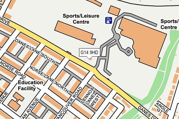 G14 9HD map - OS OpenMap – Local (Ordnance Survey) G14 9HD map - OS OpenMap – Local (Ordnance Survey)