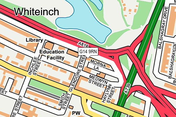 G14 9RN map - OS OpenMap – Local (Ordnance Survey) G14 9RN map - OS OpenMap – Local (Ordnance Survey)
