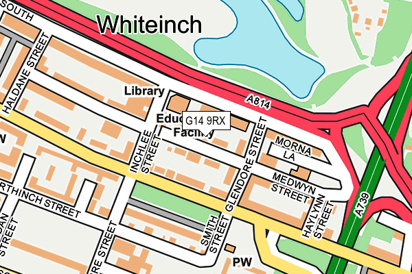 G14 9RX map - OS OpenMap – Local (Ordnance Survey) G14 9RX map - OS OpenMap – Local (Ordnance Survey)