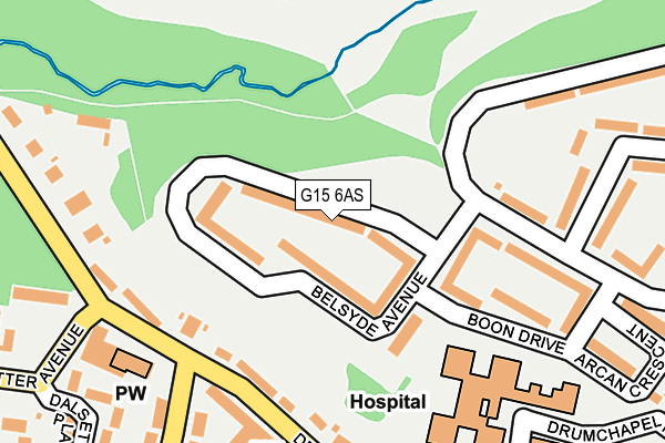 G15 6AS map - OS OpenMap – Local (Ordnance Survey) G15 6AS map - OS OpenMap – Local (Ordnance Survey)