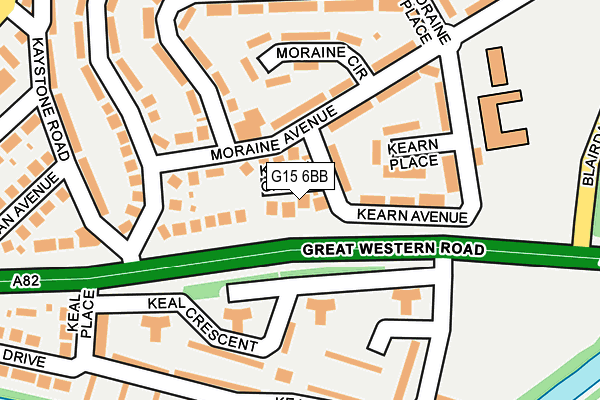 G15 6BB map - OS OpenMap – Local (Ordnance Survey) G15 6BB map - OS OpenMap – Local (Ordnance Survey)