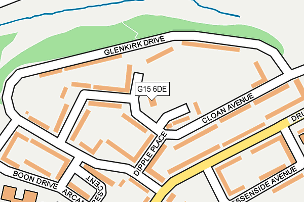 G15 6DE map - OS OpenMap – Local (Ordnance Survey) G15 6DE map - OS OpenMap – Local (Ordnance Survey)