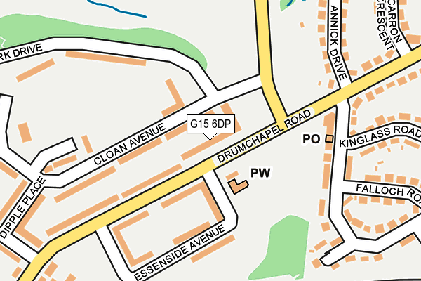 G15 6DP map - OS OpenMap – Local (Ordnance Survey) G15 6DP map - OS OpenMap – Local (Ordnance Survey)