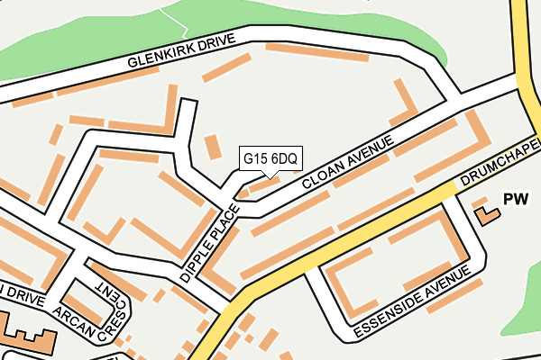 G15 6DQ map - OS OpenMap – Local (Ordnance Survey) G15 6DQ map - OS OpenMap – Local (Ordnance Survey)