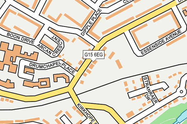 G15 6EG map - OS OpenMap – Local (Ordnance Survey) G15 6EG map - OS OpenMap – Local (Ordnance Survey)