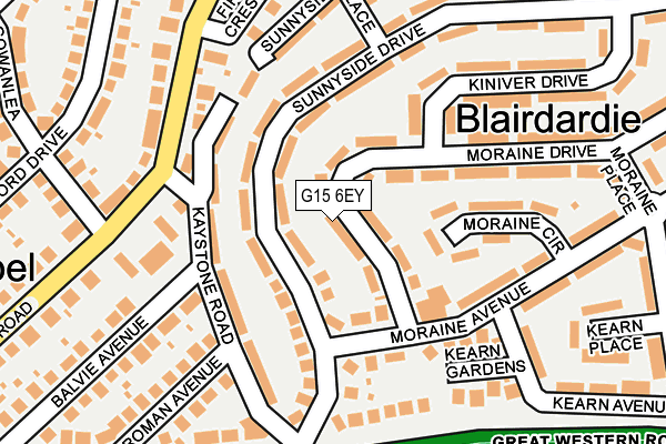 G15 6EY map - OS OpenMap – Local (Ordnance Survey) G15 6EY map - OS OpenMap – Local (Ordnance Survey)