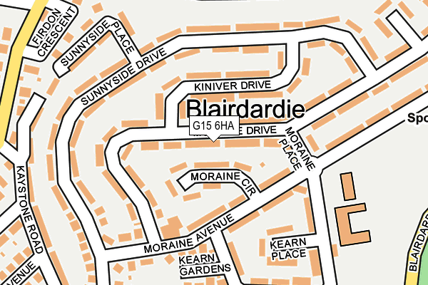 G15 6HA map - OS OpenMap – Local (Ordnance Survey) G15 6HA map - OS OpenMap – Local (Ordnance Survey)