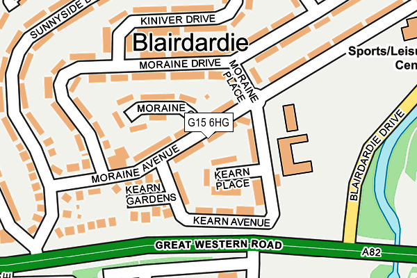 G15 6HG map - OS OpenMap – Local (Ordnance Survey) G15 6HG map - OS OpenMap – Local (Ordnance Survey)