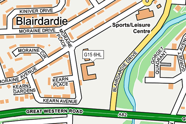 G15 6HL map - OS OpenMap – Local (Ordnance Survey) G15 6HL map - OS OpenMap – Local (Ordnance Survey)