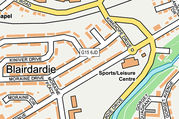 G15 6JD map - OS OpenMap – Local (Ordnance Survey) G15 6JD map - OS OpenMap – Local (Ordnance Survey)