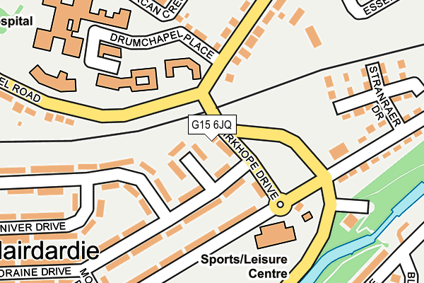 G15 6JQ map - OS OpenMap – Local (Ordnance Survey) G15 6JQ map - OS OpenMap – Local (Ordnance Survey)
