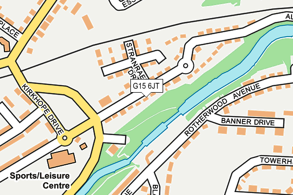 G15 6JT map - OS OpenMap – Local (Ordnance Survey) G15 6JT map - OS OpenMap – Local (Ordnance Survey)
