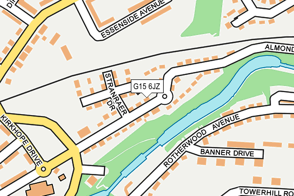 G15 6JZ map - OS OpenMap – Local (Ordnance Survey) G15 6JZ map - OS OpenMap – Local (Ordnance Survey)