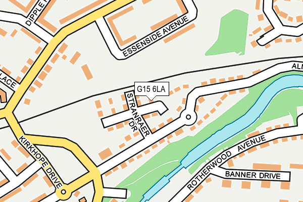 G15 6LA map - OS OpenMap – Local (Ordnance Survey) G15 6LA map - OS OpenMap – Local (Ordnance Survey)