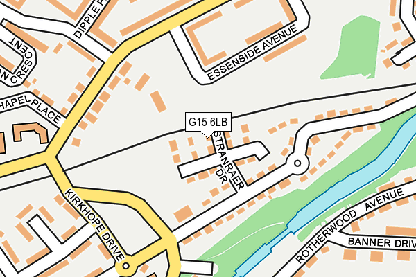 G15 6LB map - OS OpenMap – Local (Ordnance Survey) G15 6LB map - OS OpenMap – Local (Ordnance Survey)