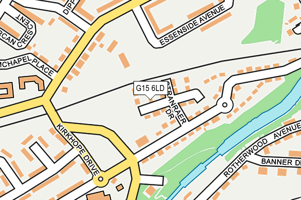 G15 6LD map - OS OpenMap – Local (Ordnance Survey) G15 6LD map - OS OpenMap – Local (Ordnance Survey)