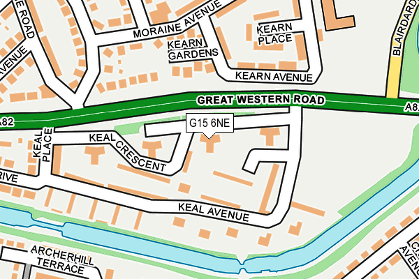 G15 6NE map - OS OpenMap – Local (Ordnance Survey) G15 6NE map - OS OpenMap – Local (Ordnance Survey)