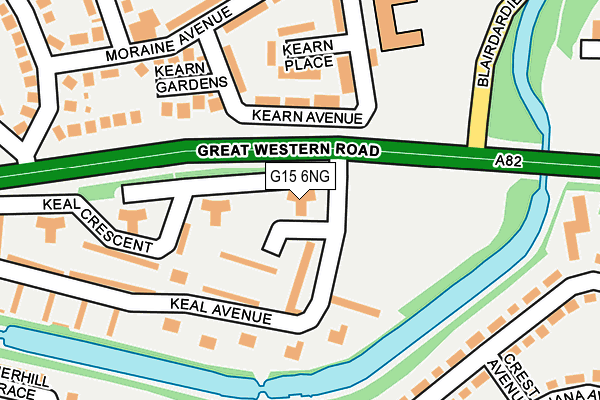 G15 6NG map - OS OpenMap – Local (Ordnance Survey) G15 6NG map - OS OpenMap – Local (Ordnance Survey)