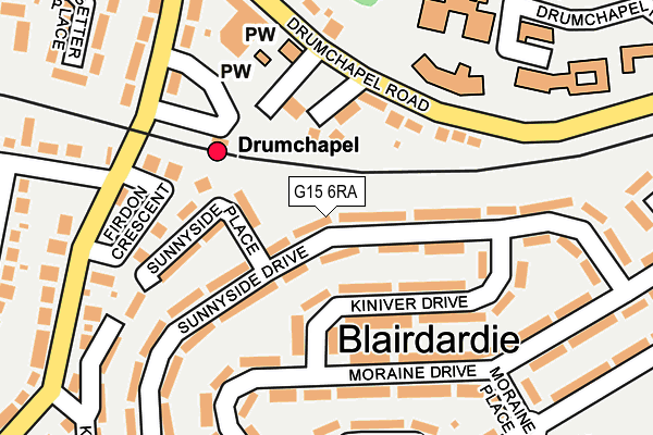 G15 6RA map - OS OpenMap – Local (Ordnance Survey) G15 6RA map - OS OpenMap – Local (Ordnance Survey)