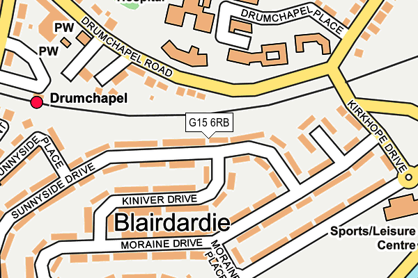 G15 6RB map - OS OpenMap – Local (Ordnance Survey) G15 6RB map - OS OpenMap – Local (Ordnance Survey)