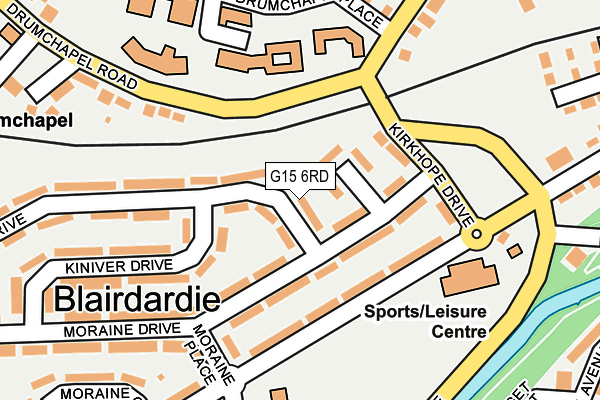 G15 6RD map - OS OpenMap – Local (Ordnance Survey) G15 6RD map - OS OpenMap – Local (Ordnance Survey)