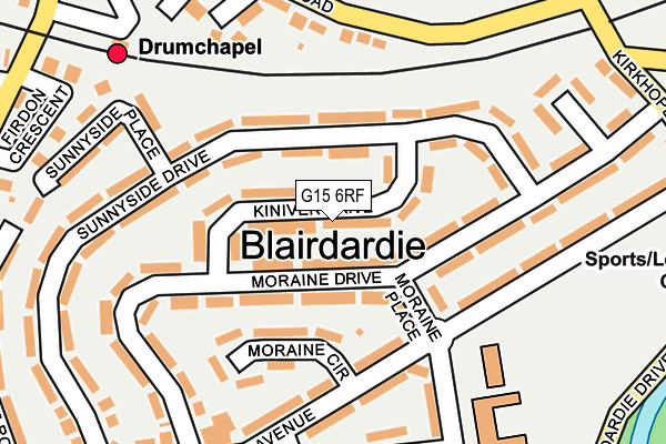 G15 6RF map - OS OpenMap – Local (Ordnance Survey) G15 6RF map - OS OpenMap – Local (Ordnance Survey)