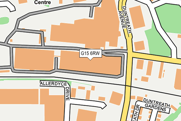 G15 6RW map - OS OpenMap – Local (Ordnance Survey) G15 6RW map - OS OpenMap – Local (Ordnance Survey)