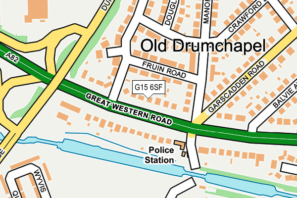 G15 6SF map - OS OpenMap – Local (Ordnance Survey) G15 6SF map - OS OpenMap – Local (Ordnance Survey)
