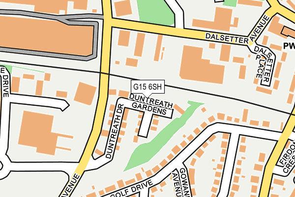 G15 6SH map - OS OpenMap – Local (Ordnance Survey) G15 6SH map - OS OpenMap – Local (Ordnance Survey)