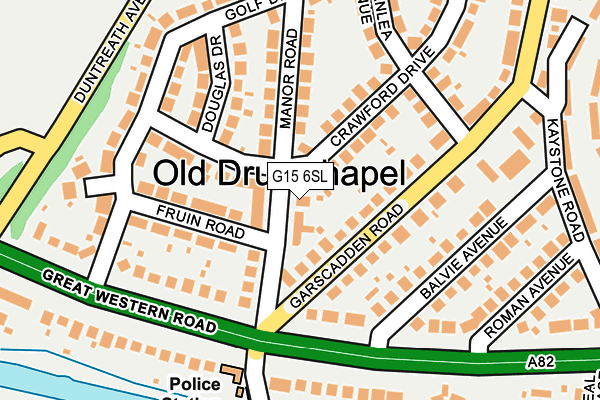 G15 6SL map - OS OpenMap – Local (Ordnance Survey) G15 6SL map - OS OpenMap – Local (Ordnance Survey)