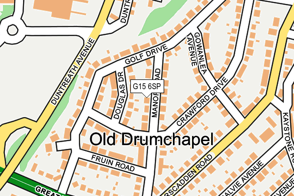 G15 6SP map - OS OpenMap – Local (Ordnance Survey) G15 6SP map - OS OpenMap – Local (Ordnance Survey)