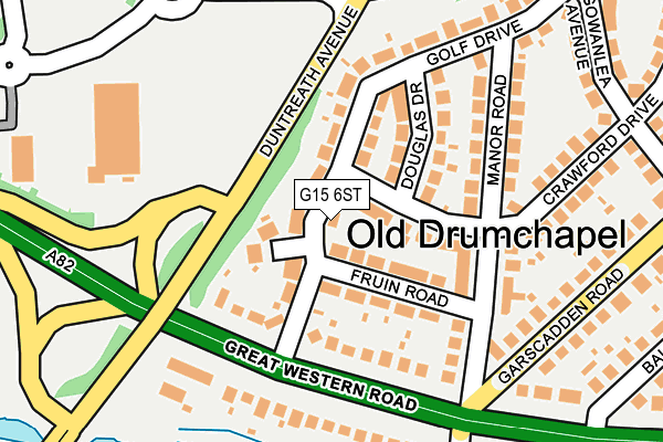 G15 6ST map - OS OpenMap – Local (Ordnance Survey) G15 6ST map - OS OpenMap – Local (Ordnance Survey)