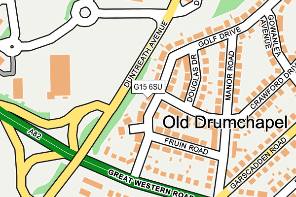 G15 6SU map - OS OpenMap – Local (Ordnance Survey) G15 6SU map - OS OpenMap – Local (Ordnance Survey)