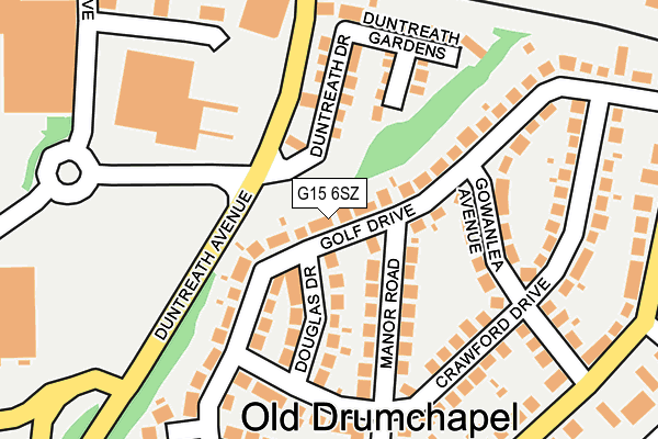 G15 6SZ map - OS OpenMap – Local (Ordnance Survey) G15 6SZ map - OS OpenMap – Local (Ordnance Survey)