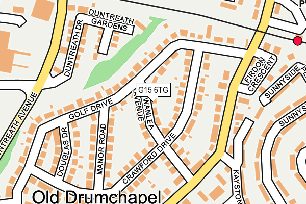 G15 6TG map - OS OpenMap – Local (Ordnance Survey) G15 6TG map - OS OpenMap – Local (Ordnance Survey)