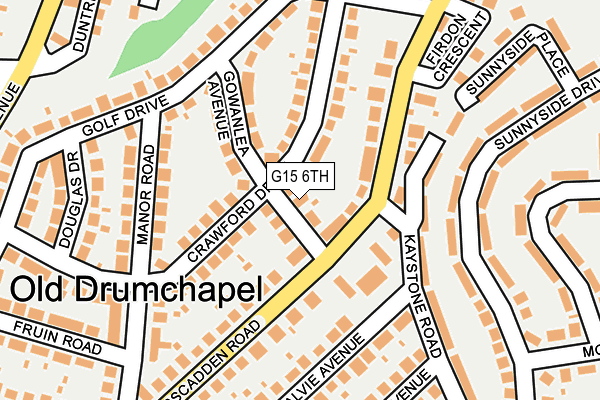 G15 6TH map - OS OpenMap – Local (Ordnance Survey) G15 6TH map - OS OpenMap – Local (Ordnance Survey)