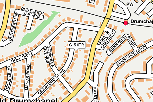 G15 6TR map - OS OpenMap – Local (Ordnance Survey) G15 6TR map - OS OpenMap – Local (Ordnance Survey)