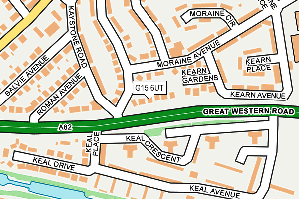 G15 6UT map - OS OpenMap – Local (Ordnance Survey) G15 6UT map - OS OpenMap – Local (Ordnance Survey)