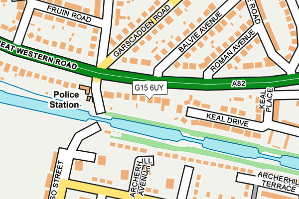 G15 6UY map - OS OpenMap – Local (Ordnance Survey) G15 6UY map - OS OpenMap – Local (Ordnance Survey)