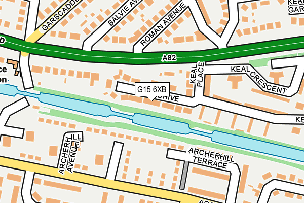 G15 6XB map - OS OpenMap – Local (Ordnance Survey) G15 6XB map - OS OpenMap – Local (Ordnance Survey)