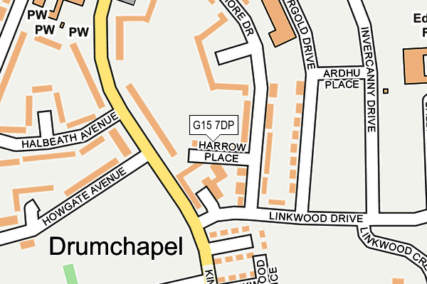 G15 7DP map - OS OpenMap – Local (Ordnance Survey) G15 7DP map - OS OpenMap – Local (Ordnance Survey)