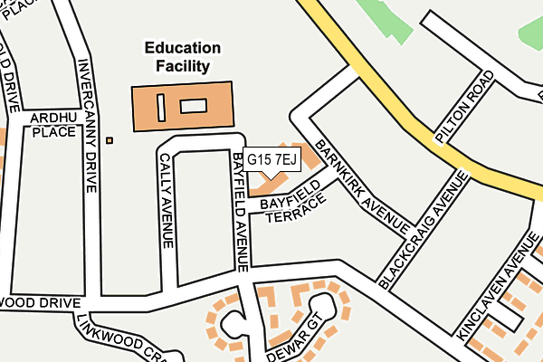 G15 7EJ map - OS OpenMap – Local (Ordnance Survey) G15 7EJ map - OS OpenMap – Local (Ordnance Survey)