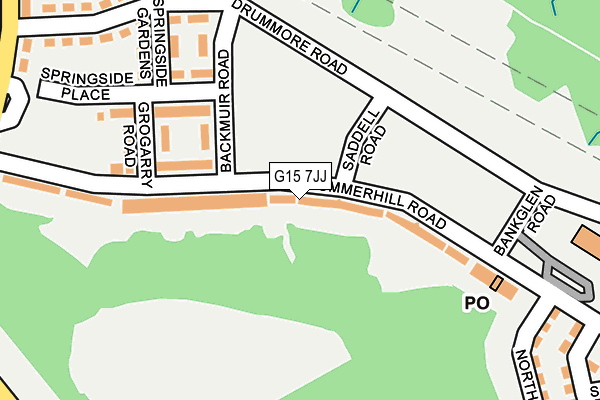 G15 7JJ map - OS OpenMap – Local (Ordnance Survey) G15 7JJ map - OS OpenMap – Local (Ordnance Survey)