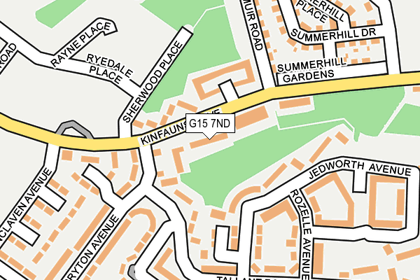 G15 7ND map - OS OpenMap – Local (Ordnance Survey) G15 7ND map - OS OpenMap – Local (Ordnance Survey)