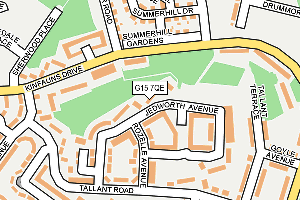 G15 7QE map - OS OpenMap – Local (Ordnance Survey) G15 7QE map - OS OpenMap – Local (Ordnance Survey)