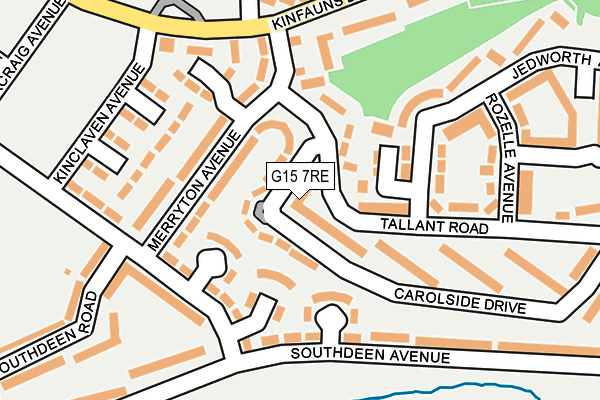 G15 7RE map - OS OpenMap – Local (Ordnance Survey) G15 7RE map - OS OpenMap – Local (Ordnance Survey)