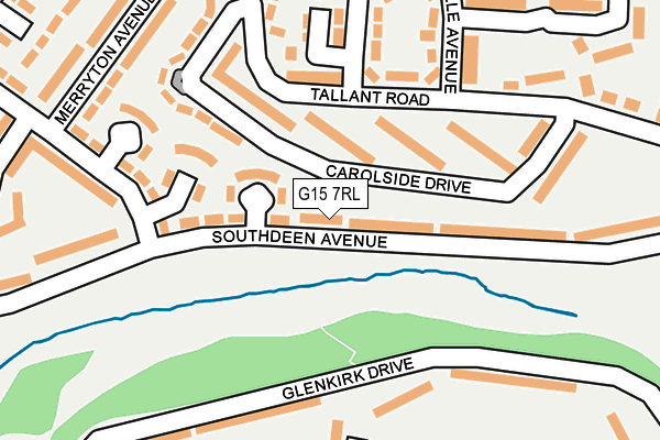 G15 7RL map - OS OpenMap – Local (Ordnance Survey) G15 7RL map - OS OpenMap – Local (Ordnance Survey)