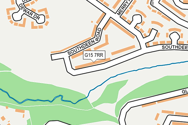 G15 7RR map - OS OpenMap – Local (Ordnance Survey) G15 7RR map - OS OpenMap – Local (Ordnance Survey)