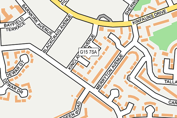 G15 7SA map - OS OpenMap – Local (Ordnance Survey) G15 7SA map - OS OpenMap – Local (Ordnance Survey)